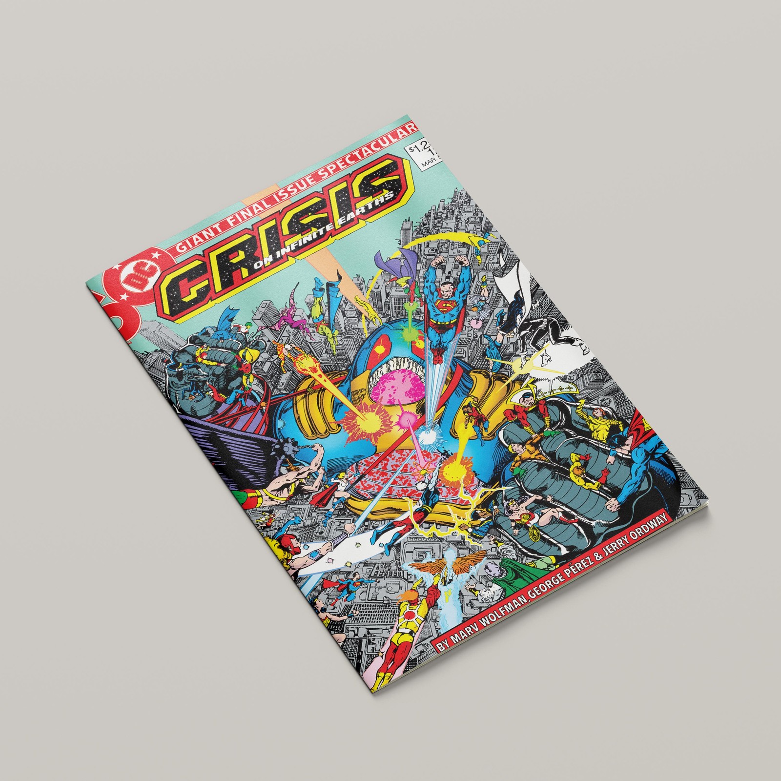 کامیک Crisis on Infinite Earths #12