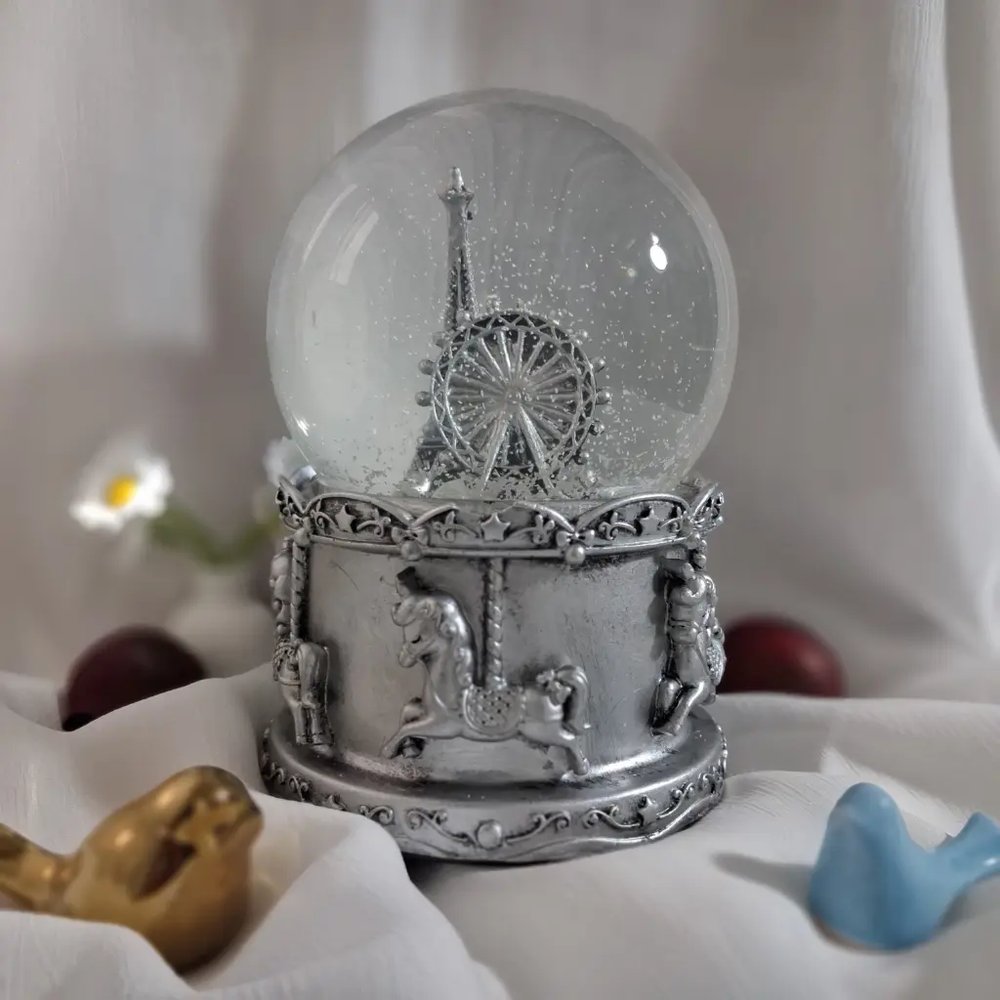 برج ایفل نقره ای کوکی