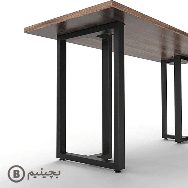 پایه تک فلزی میز مدل T