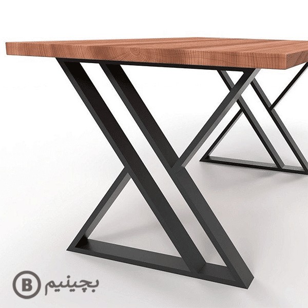 پایه تک میز فلزی مدل MX