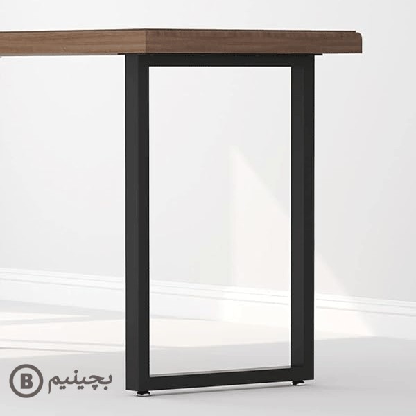 پایه تک فلزی میز ساده