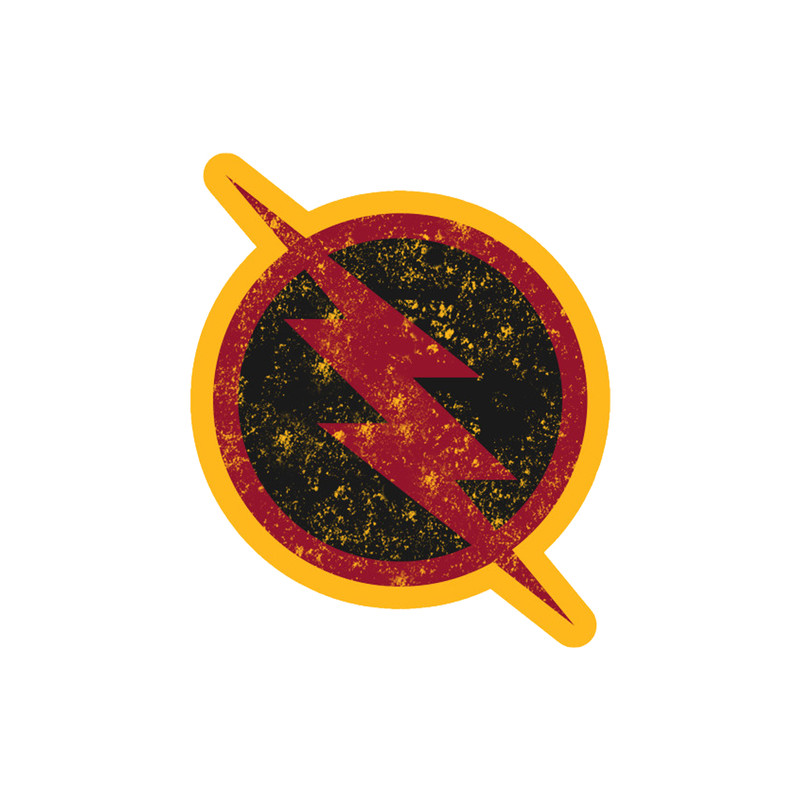 استیکر مدل Flash Dc Comics مدل STP924