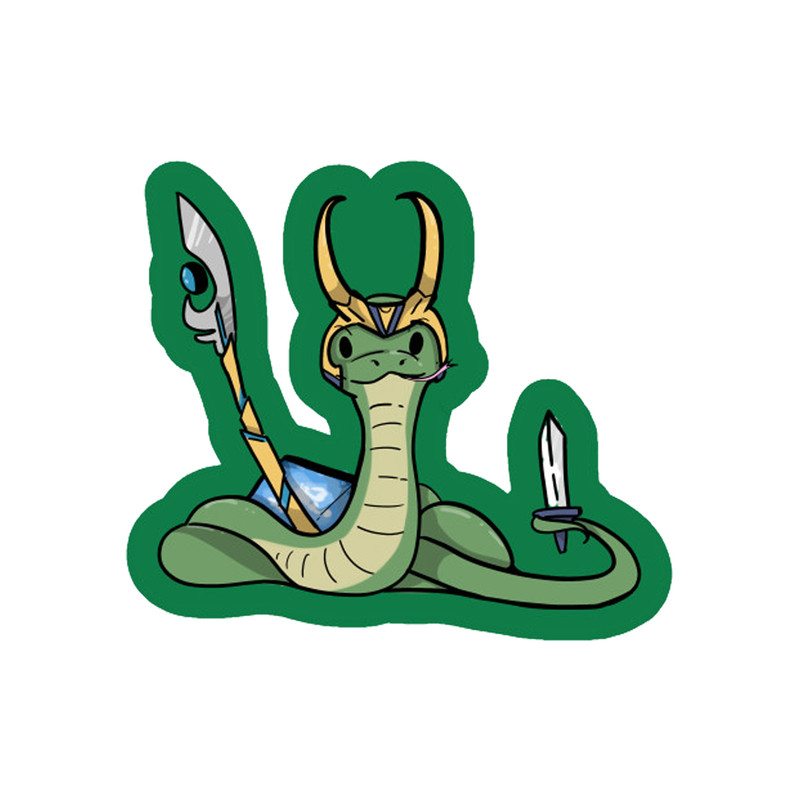 استیکر طرح Loki کد STP1007
