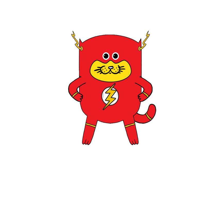 استیکر طرح Flash Dc Comics کد STP948