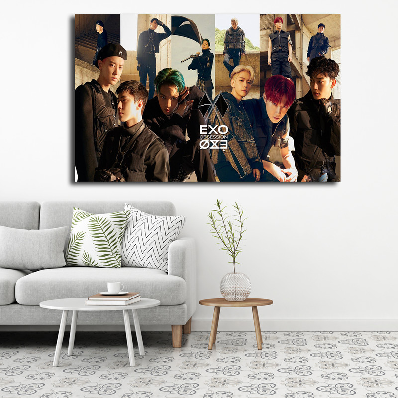 پوستر مدل exo کد 032