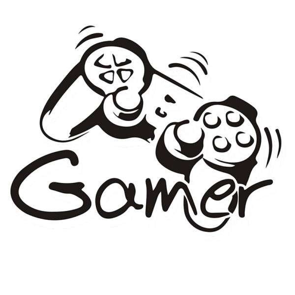 استیکر طرح gamer