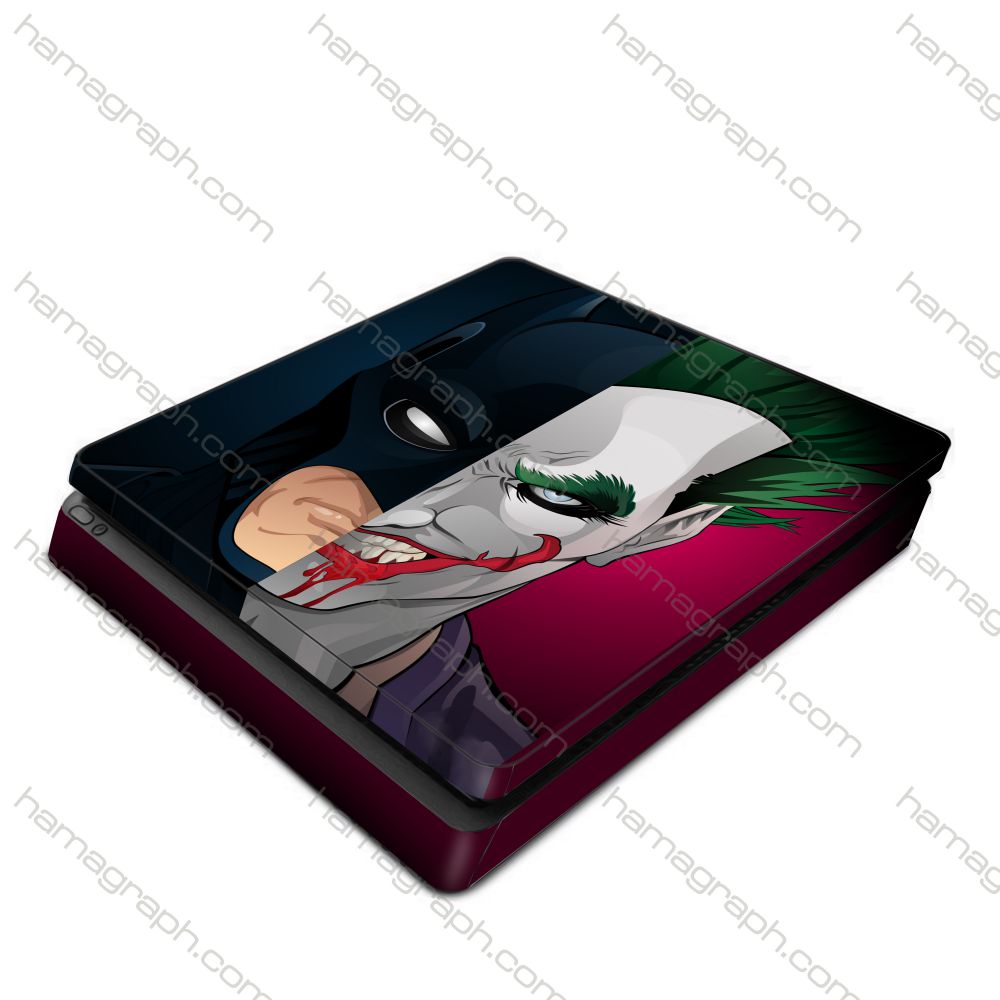 استیکر پلی استیشن طرح batman vs joker