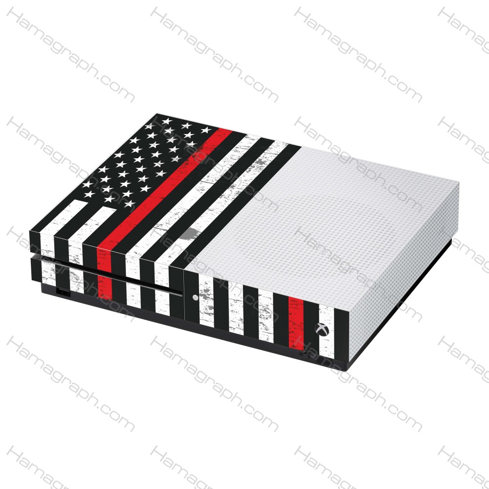 استیکر Xbox one / one s طرح Red usa
