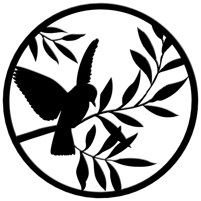 استیکر دیواری ژیوار مدل Single bird