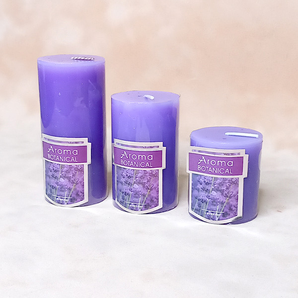 شمع معطر با رایحه لاوندر