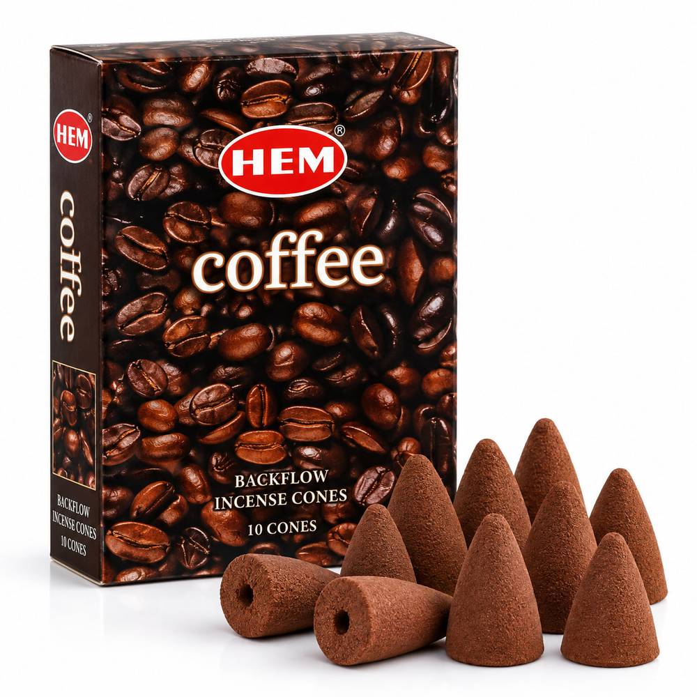 عود آبشاری رایحه قهوه برند hem