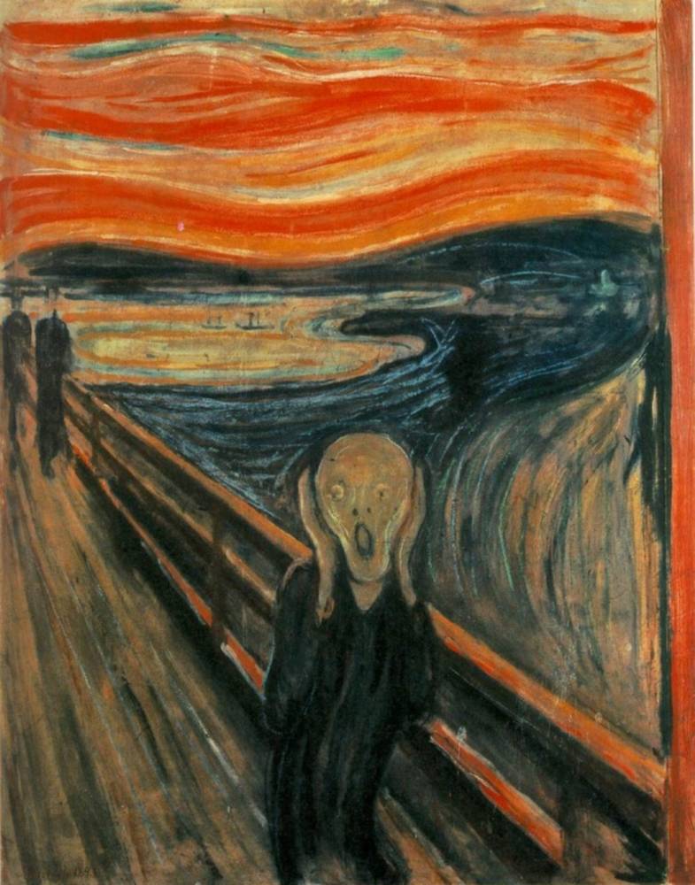 تابلو نقاشی جیغ (The Scream)