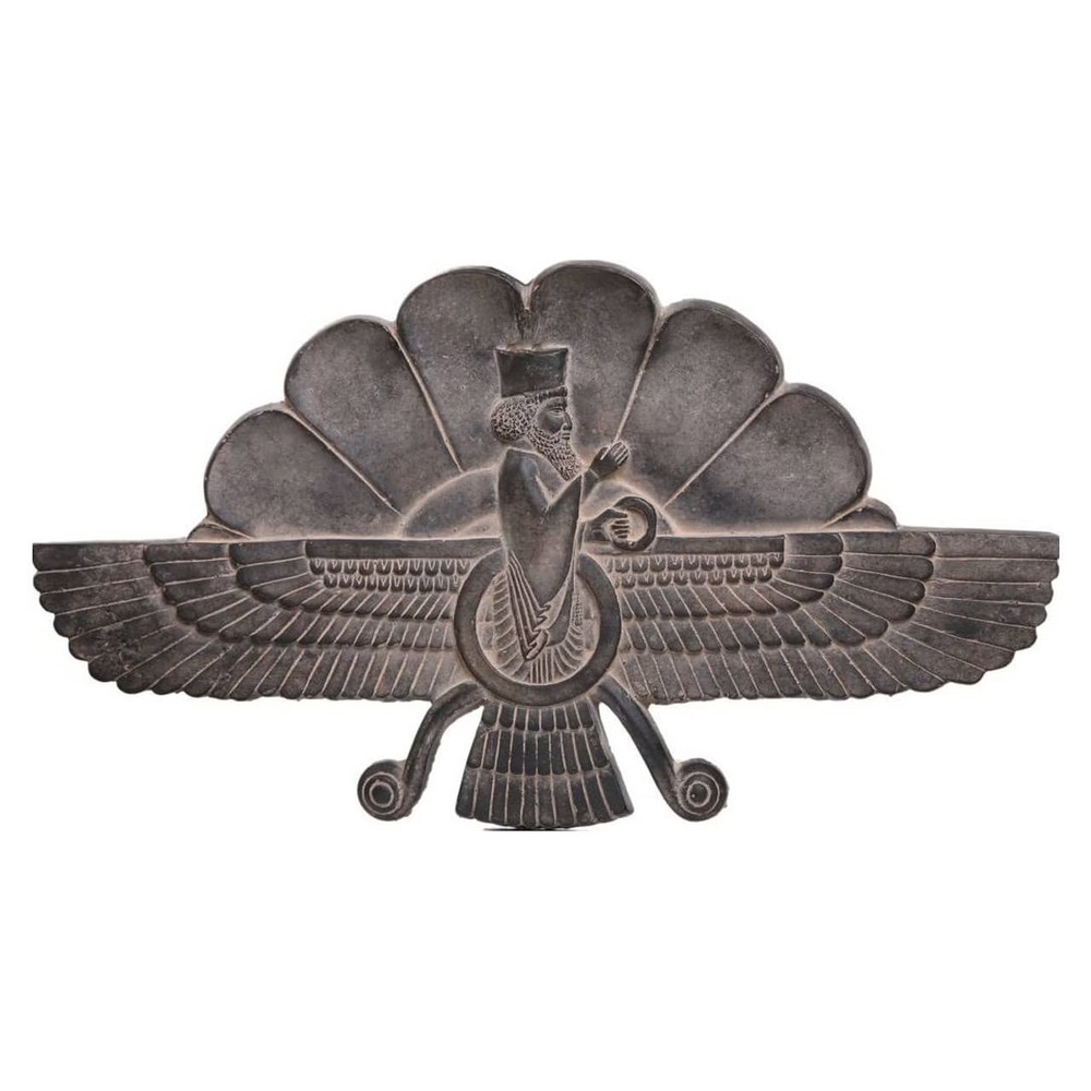 کتیبه فروهر با گل لوتوس کد MO910