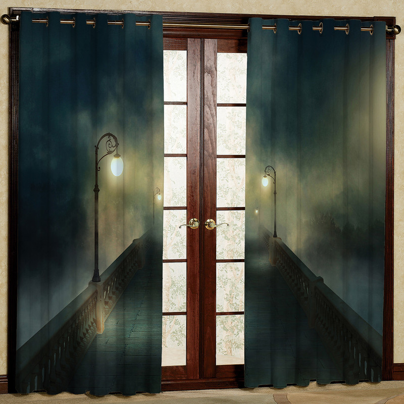 پرده مدل مخمل پانچی کد 2393 سایز 140x280 سانتی متر