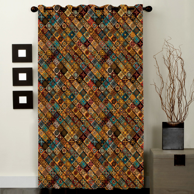 پرده مدل C1-50524 ارتفاع 290 سانتی متر
