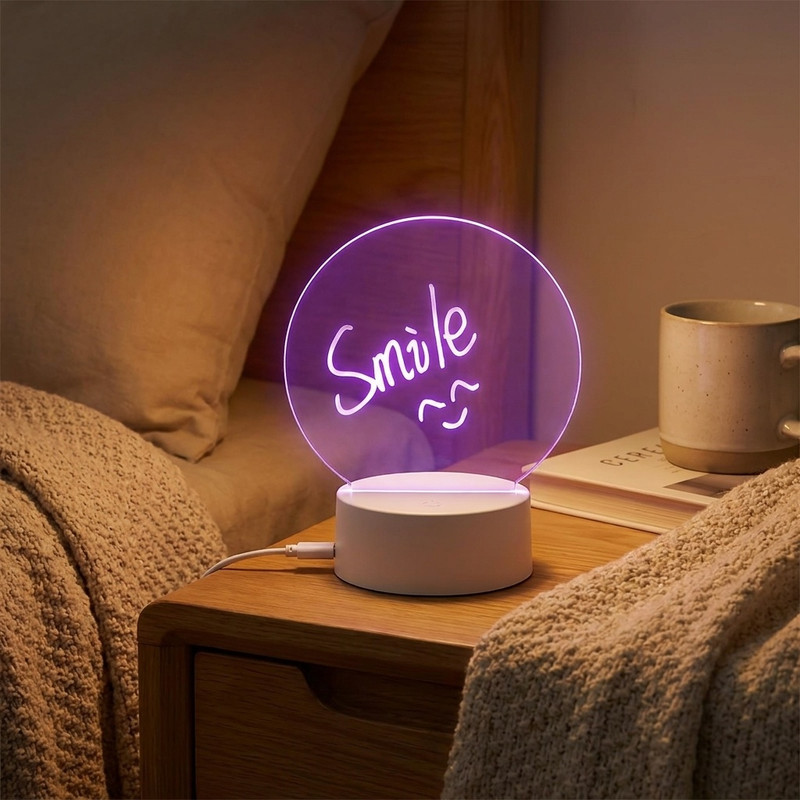 چراغ خواب مدل LED drawing board