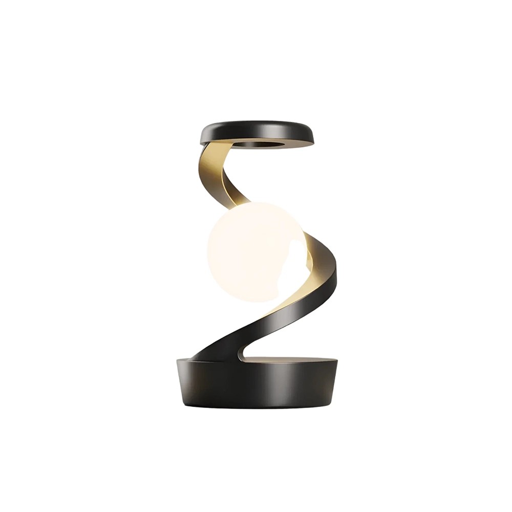 چراغ خواب رومیزی و شارژر بی سیم ROTATING SUSPENSION LAMP