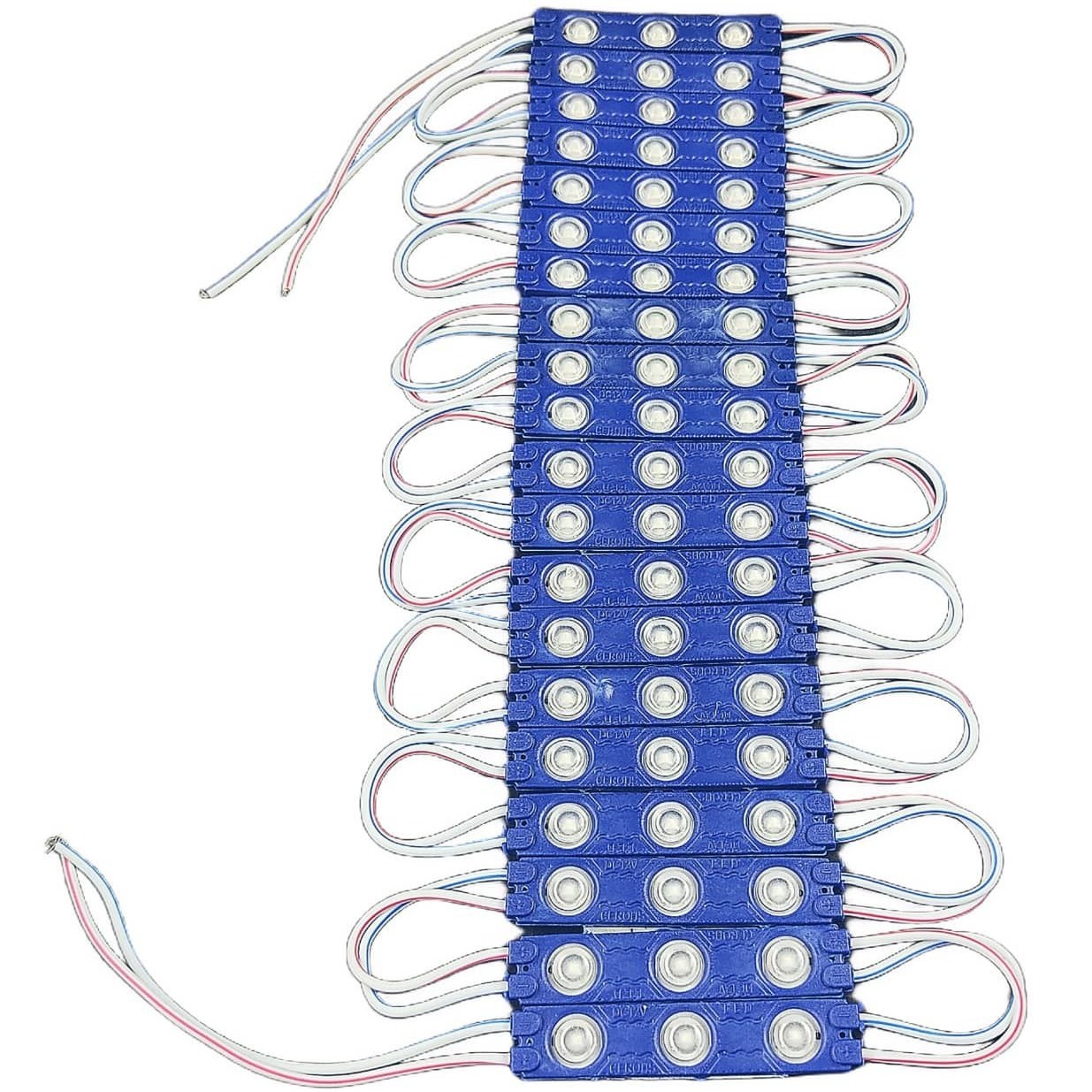 LEDبلوکیSMD لنزدار آبی