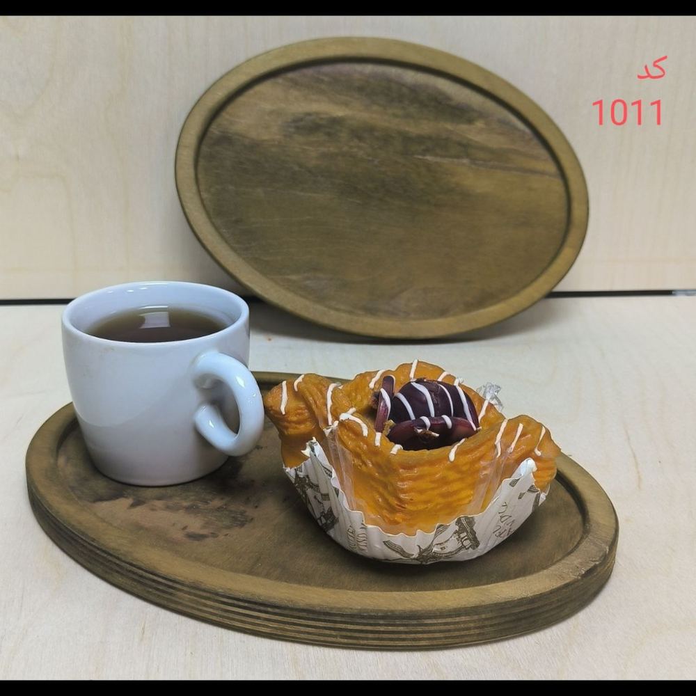 تخته سرو بیضی لبه دار