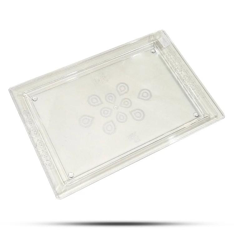 سینی کریستالی سها شفاف