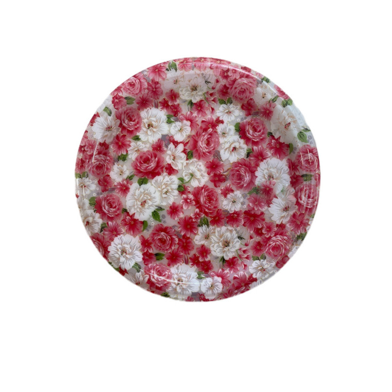 سینی بدون دسته مدل گرد کد SM33 سایز 31*31 سانتی‌متر