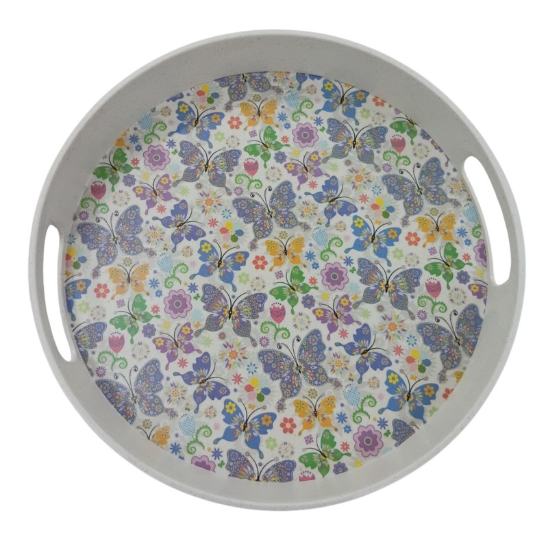 سینی دسته دار مدل VENTI سایز 28×28 سانتیمتر