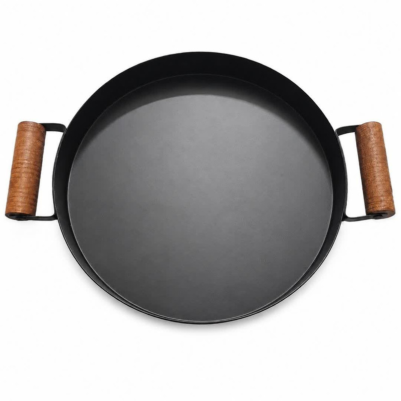 سینی دسته دار مدل هلگا کد 136 سایز 33*27 سانتی‌متر
