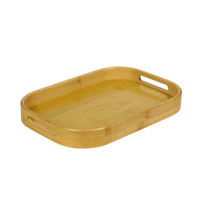 سینی بدون دسته مدل مستطیل لبه گرد کد m1 سایز 40*28 سانتی‌متر