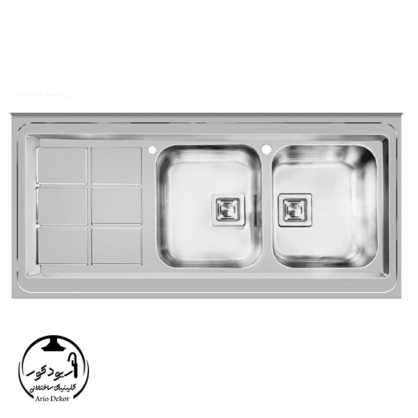 سینک ظرفشویی روکار کد 502 اخوان - آریو دکور