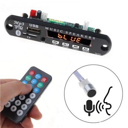 پخش کننده فلش خور بلوتوث دارUSB AUX دارای میکروفون و قابلیت مکالمه