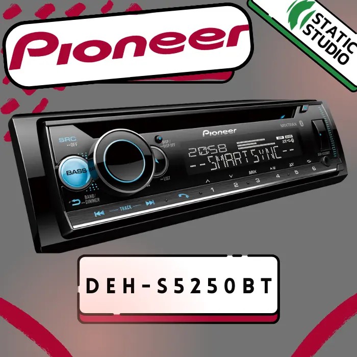 DEH-S5250BT رادیوپخش صوتی پایونیر PIONEER با گارانتی
