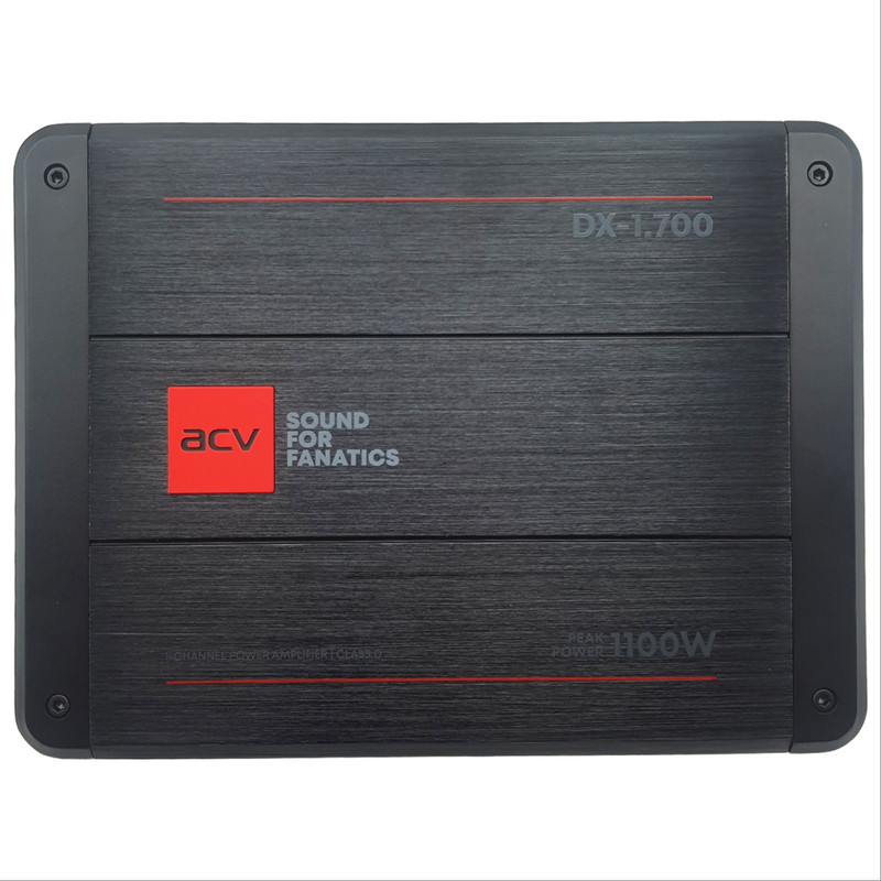 آمپلی فایر خودرو 1 کانال ای سی وی مدل DX-1.700