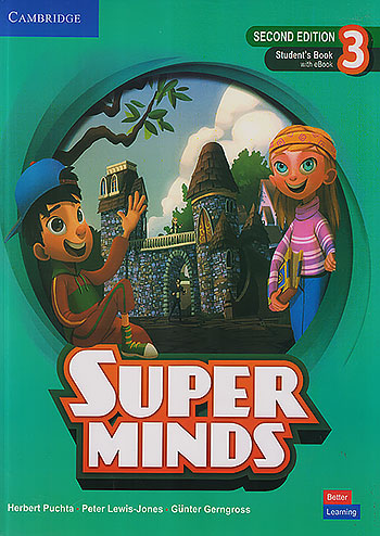 سوپر مایندز Super Minds 3 SB + WB + CD