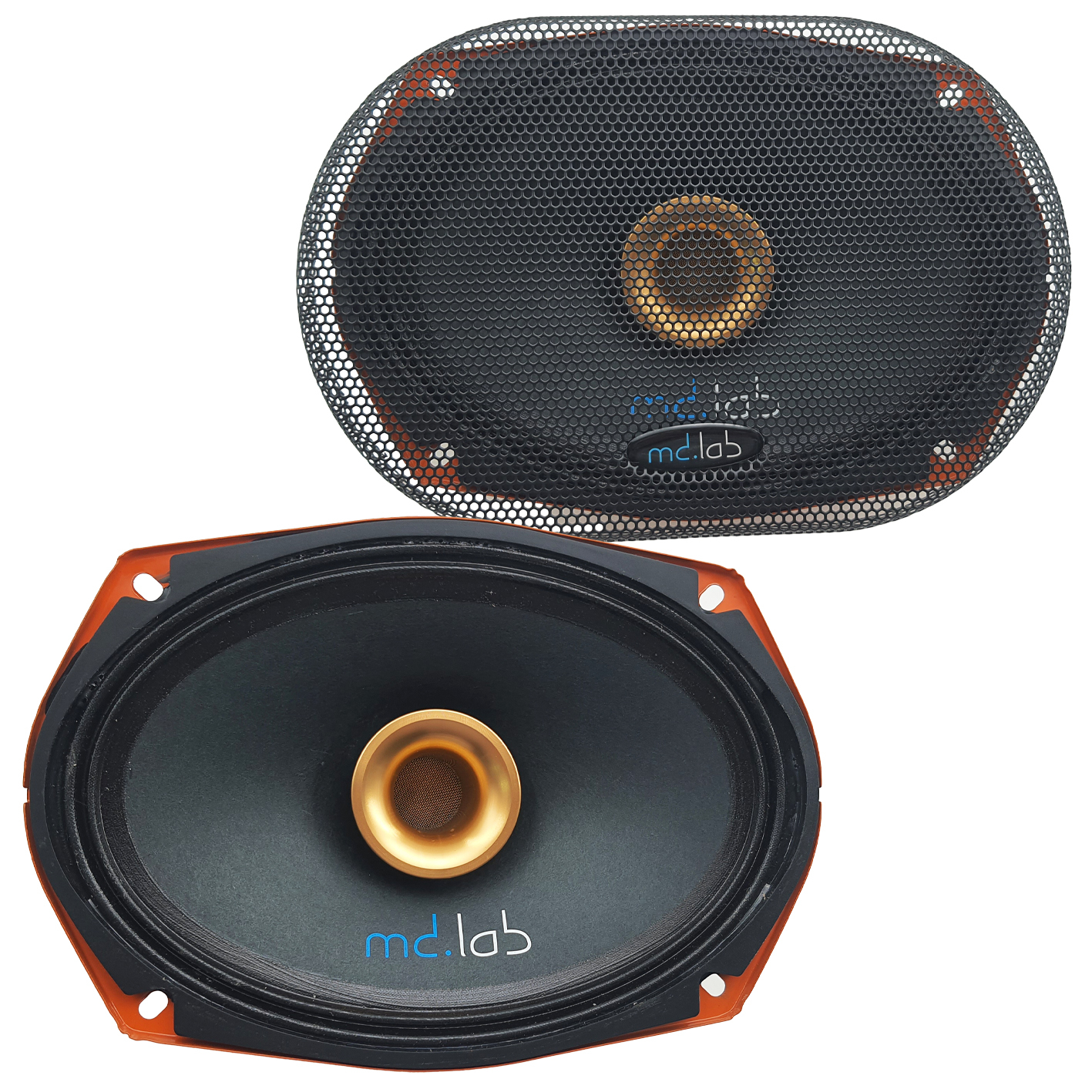 اسپیکر پشت خودرو ام دی لب مدل SP-6902 PRO سایز 6×9 اینچ بسته دوعددی