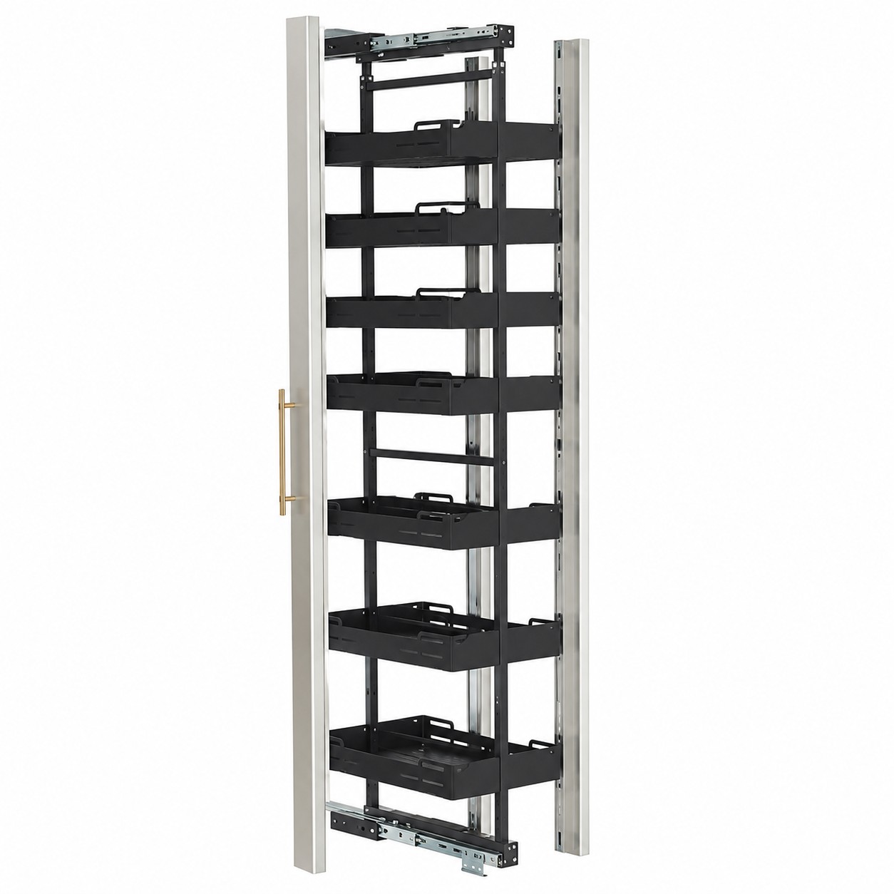سوپر وسط ورقی فوژان مشکی تک ریل تاندم