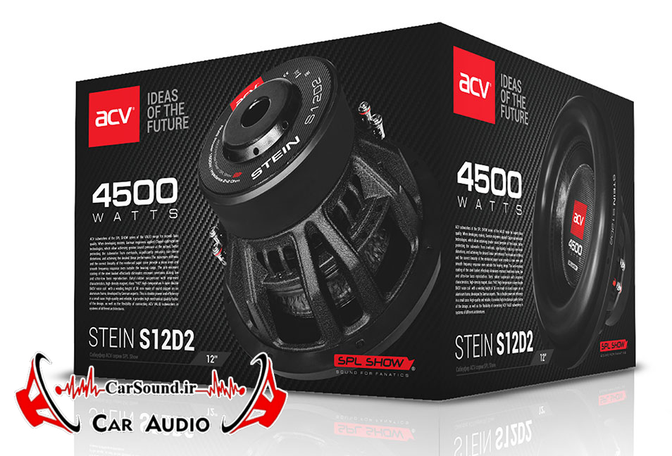 ساب ووفر 12 SPL برند روسی ACV 4500W سری SPL SHOW