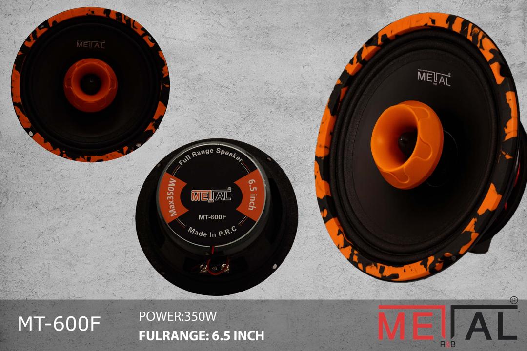 فول رنج 6.5 متال 350W مدل MT600F با تویتر نیودیوم