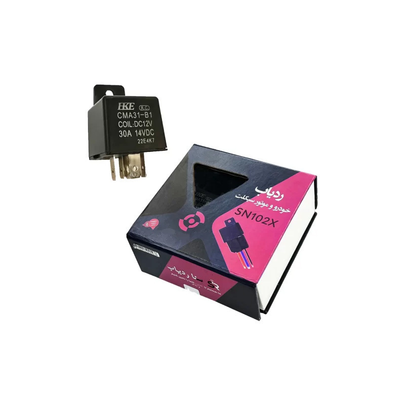 ردیاب (GPS) ردیاب خودرو و موتورسیکلت طرح رله سناردیاب 102x