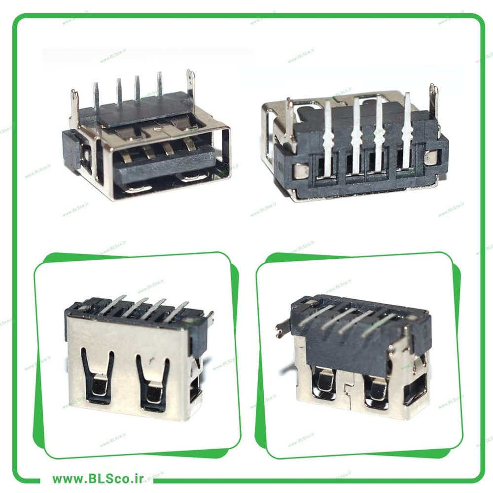 جک USB2 لپ تاپ کد 666