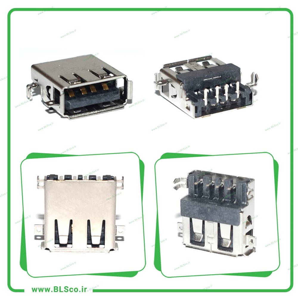 جک USB2 لپ تاپ کد 653