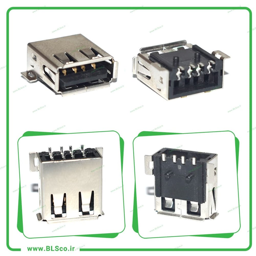 جک USB2 لپ تاپ کد 647