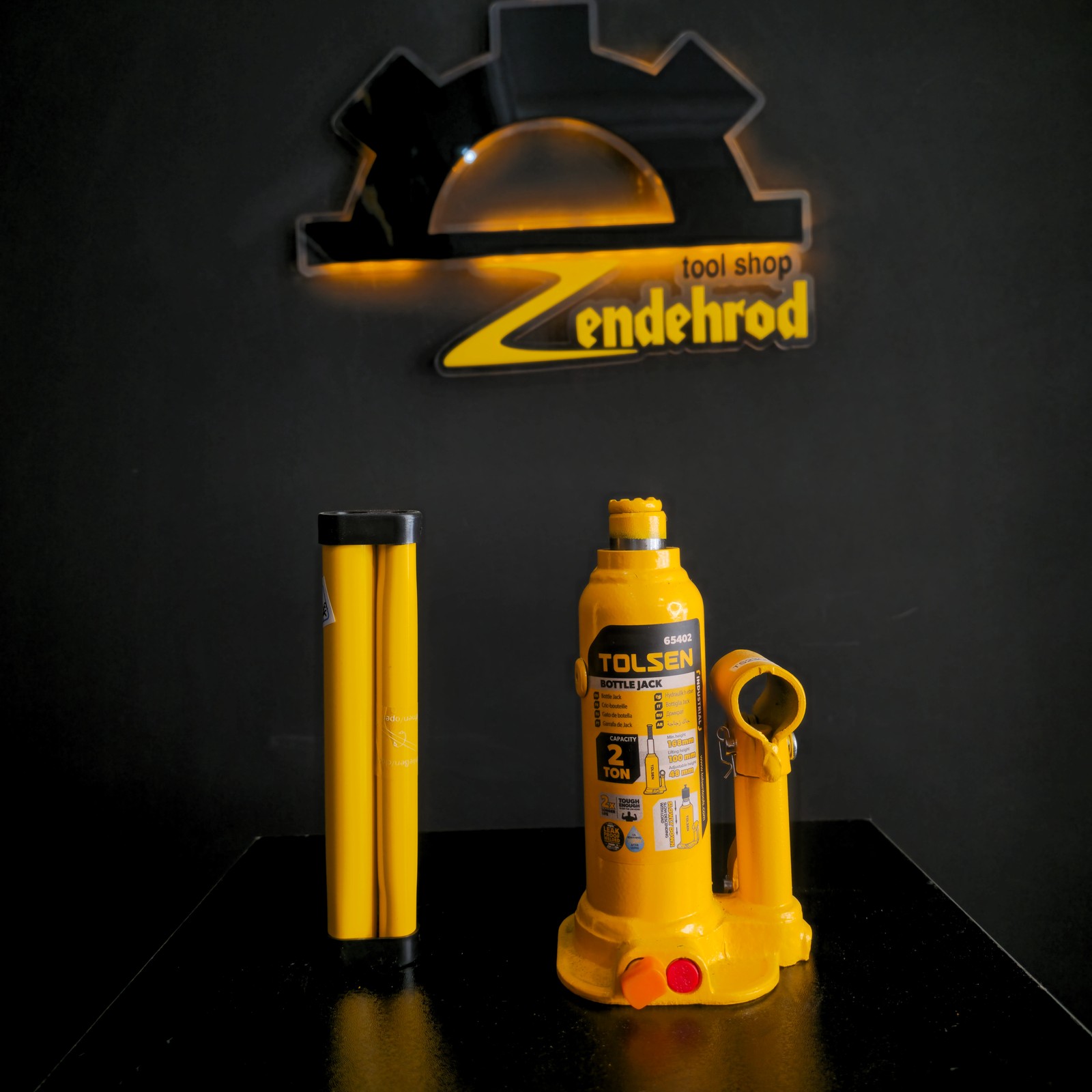 جک روغنی (Bottle Jack) تولسن