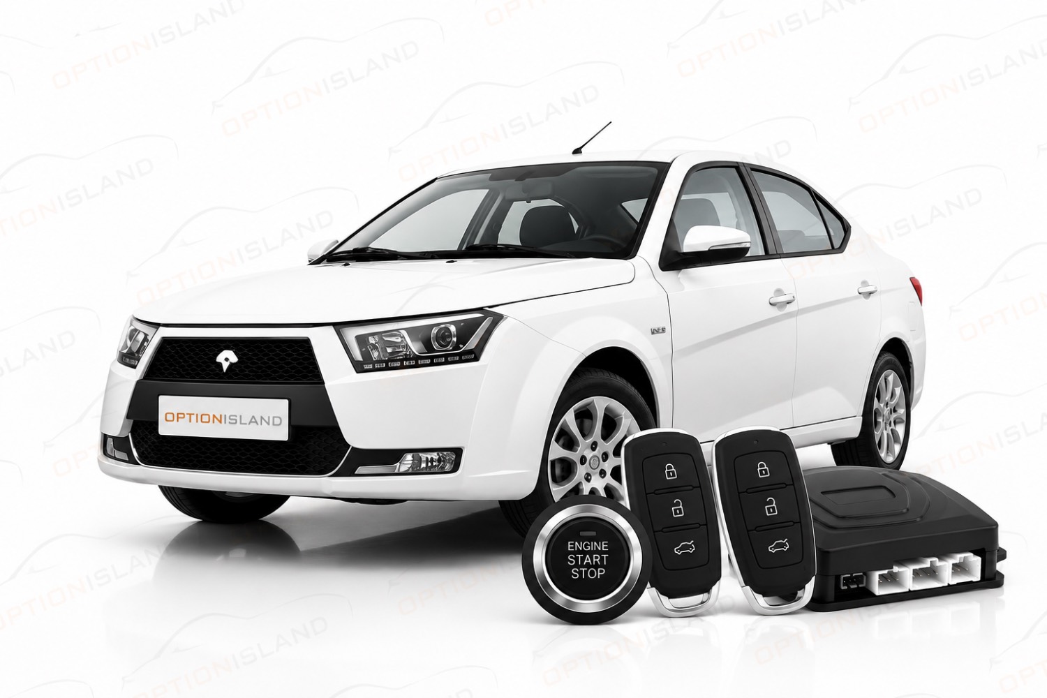 کیلس استارتر دنا با دزدگیر و استارت از راه دور