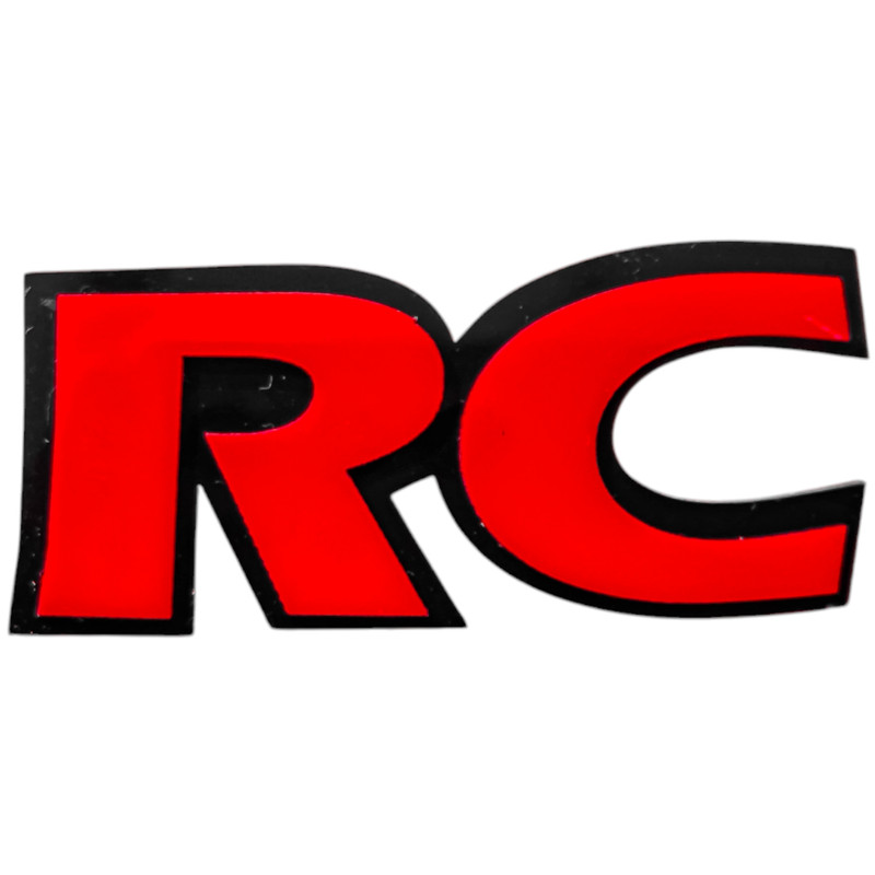 آرم نوشته خودرو مدل RC