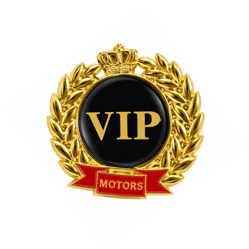 آرم صندوق عقب خودرو کالانیکس مدل ARM-VIP-100797 طرح خوشه فلزی