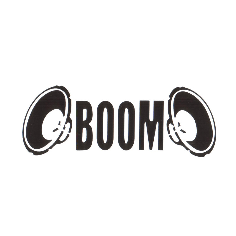 برچسب خودرو طرح boom کد safa 133