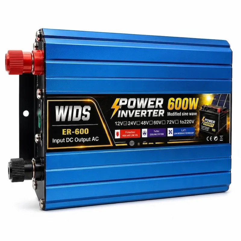 مبدل برق خودرو ویدزمدل -12V-TO-220V -600W