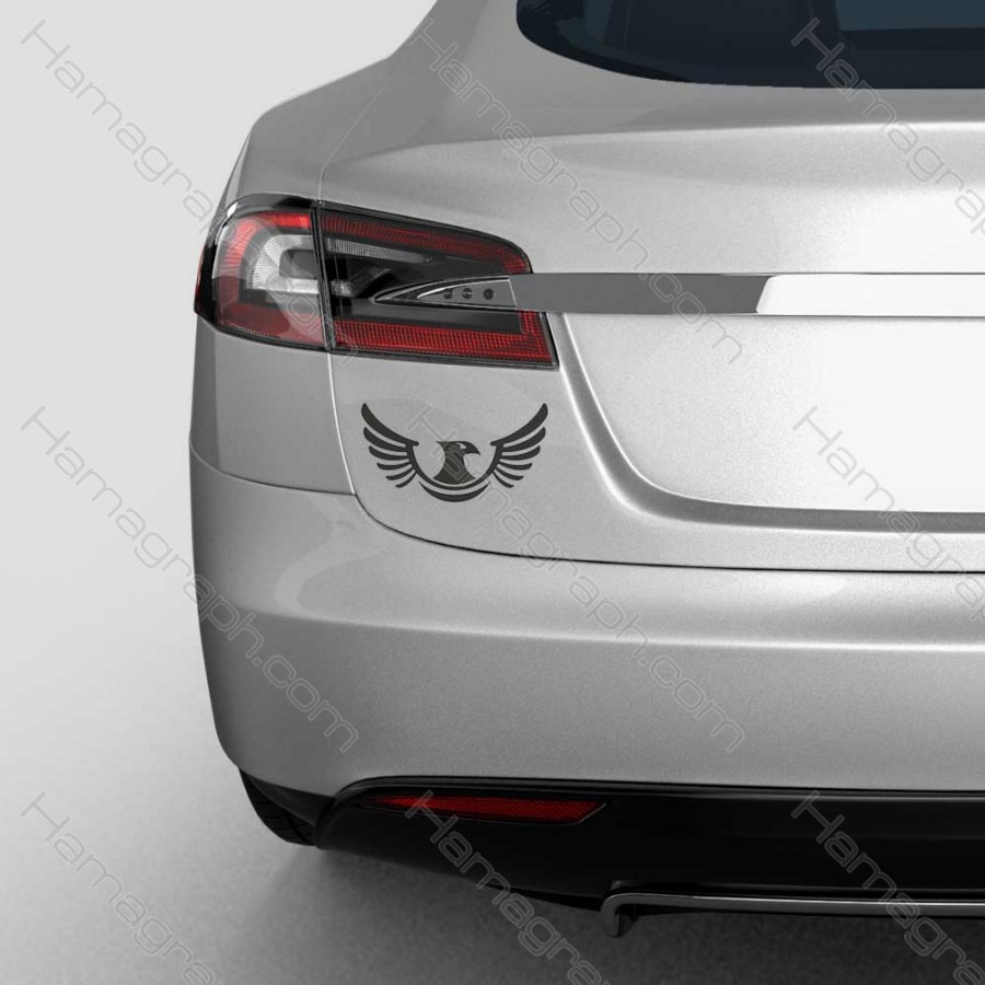 برچسب بدنه ماشین طرح eagle