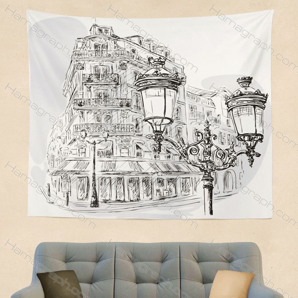 بک دراپ طرح historic paris