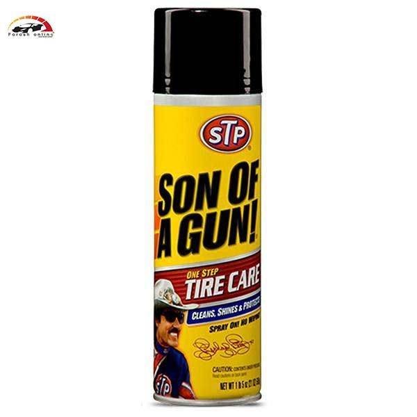 اسپری تمیز کننده لاستیک خودرو حجم 650ML مدل stp